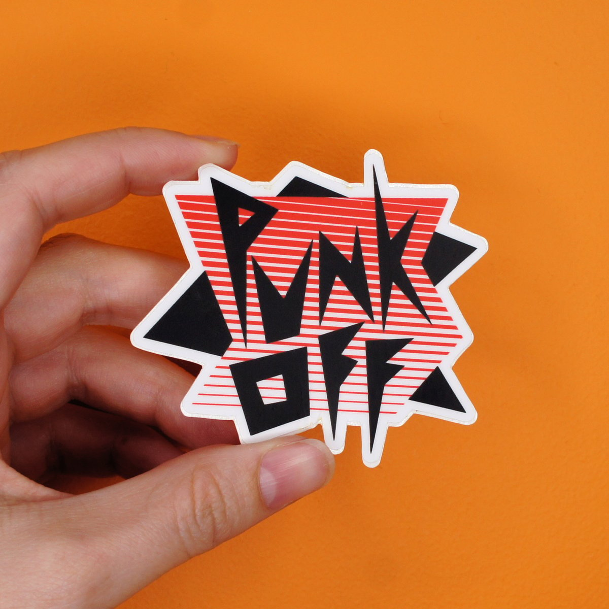 Punk Off Sticker