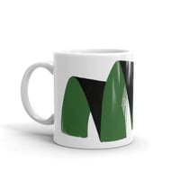 Image 2 of Green and Black Brushtroke Mug