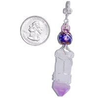 Image 3 of Madagascar Amethyst Terminated Scepter Crystal Pendant