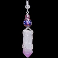 Image 2 of Madagascar Amethyst Terminated Scepter Crystal Pendant