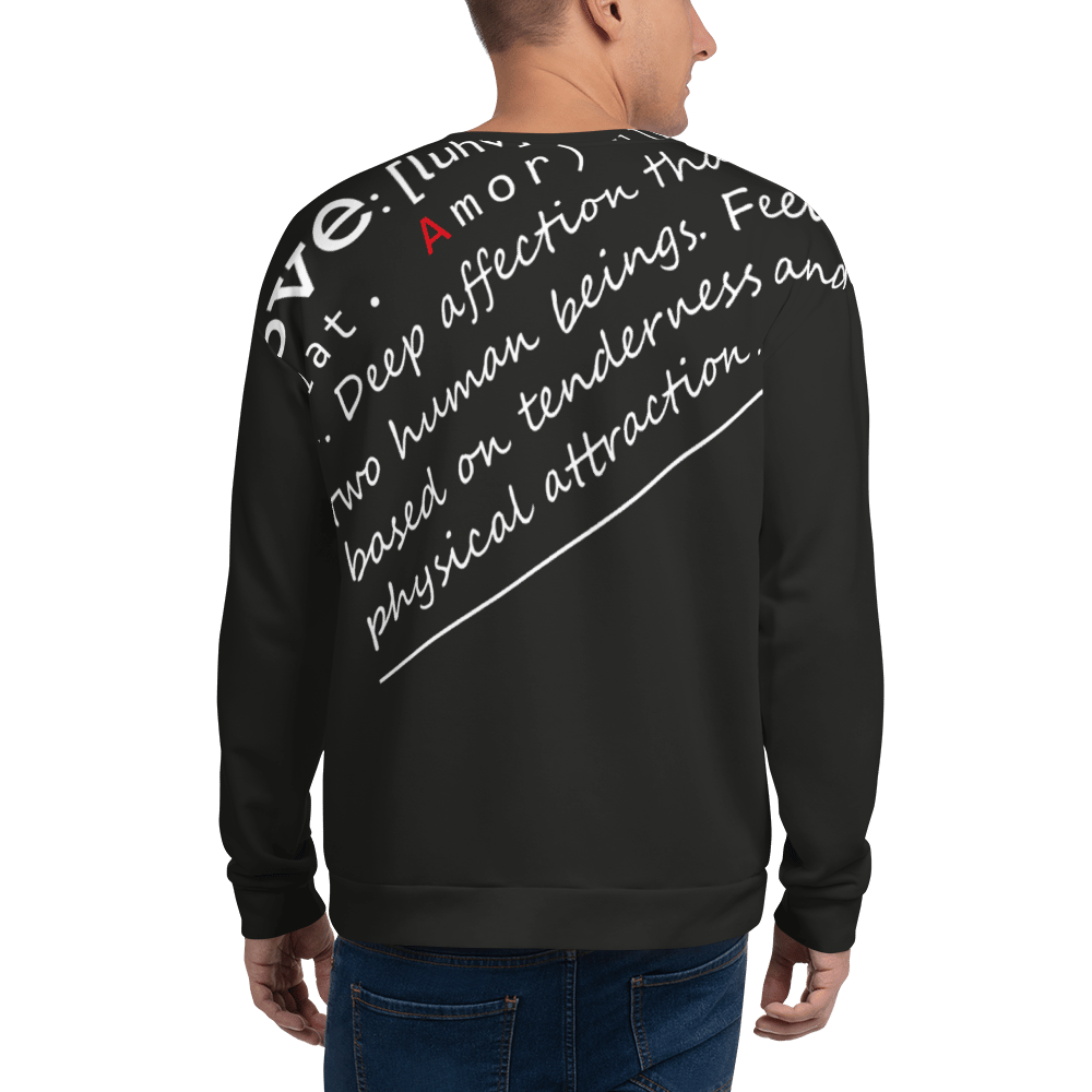 Image of Black Love Jumper