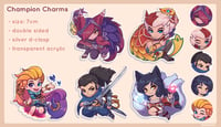 League Of Legends Champion Charms