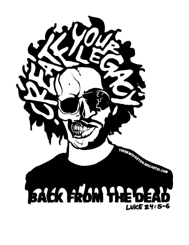 Image of Back from the Dead - March 7, 2020 Official Fight T-shirt