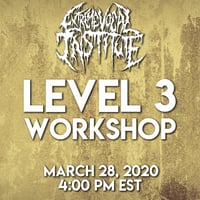 3/28 - Level 3 Workshop