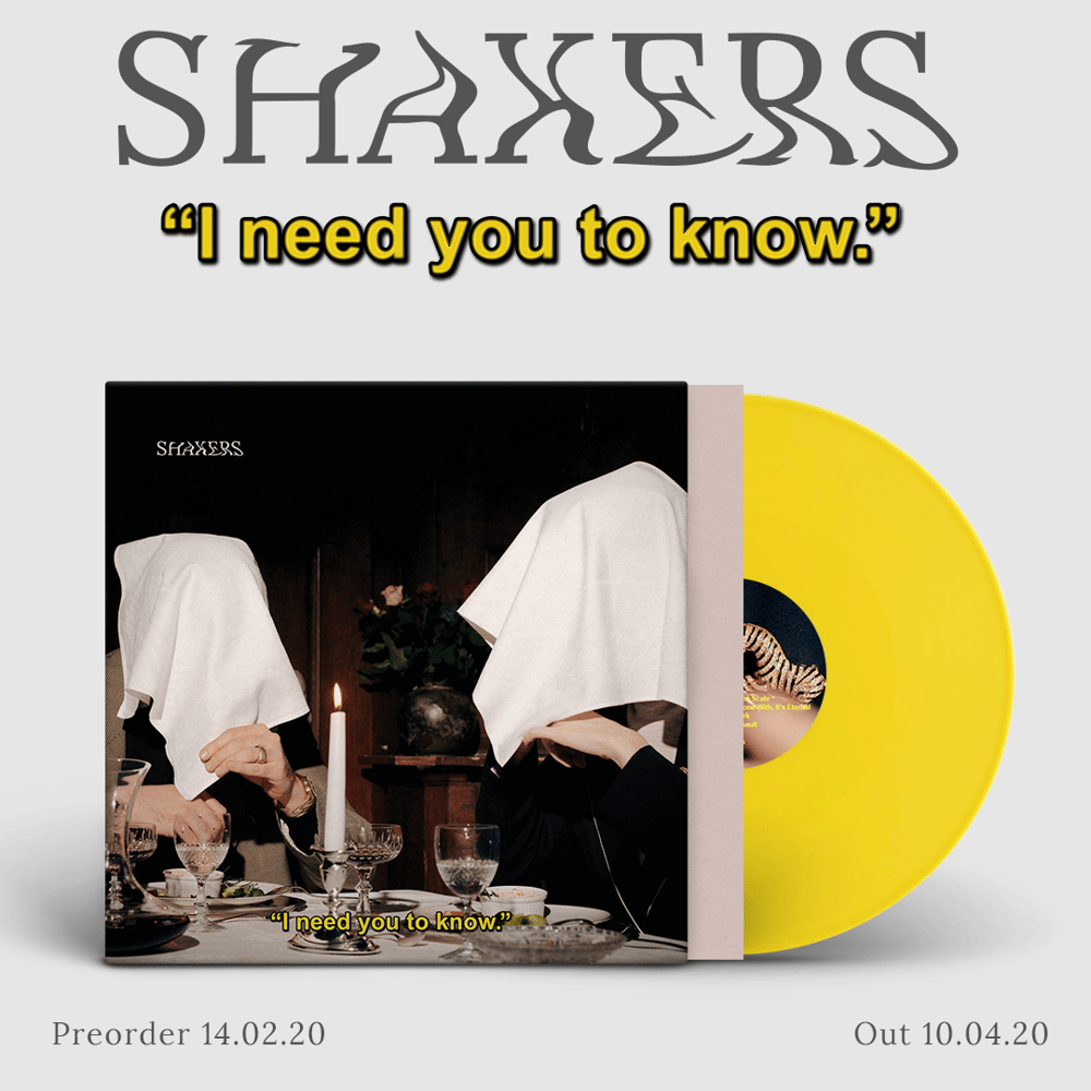 Image of LADV140 - SHAKERS "I need you to know" LP 