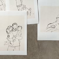 Image 1 of ONE LINE DRAW CUSTOM ILLUSTRATION 