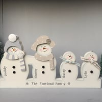 Snowman Family