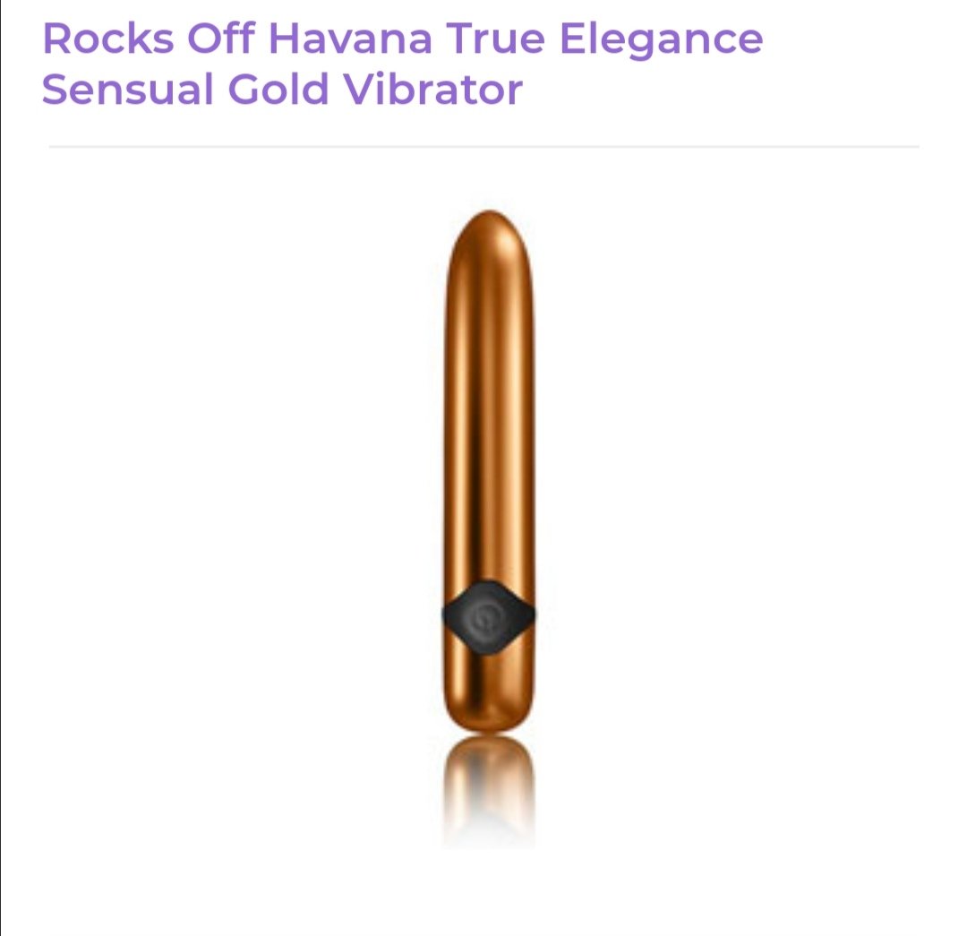 Image of Rocks Off Havana True Elegance Sensual  Vibrator