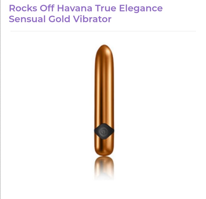 Image of Rocks Off Havana True Elegance Sensual  Vibrator