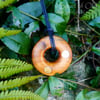 Saxon yew Faery ring pendant (PE1347)