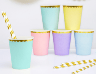 Image of 6 vasos de colores