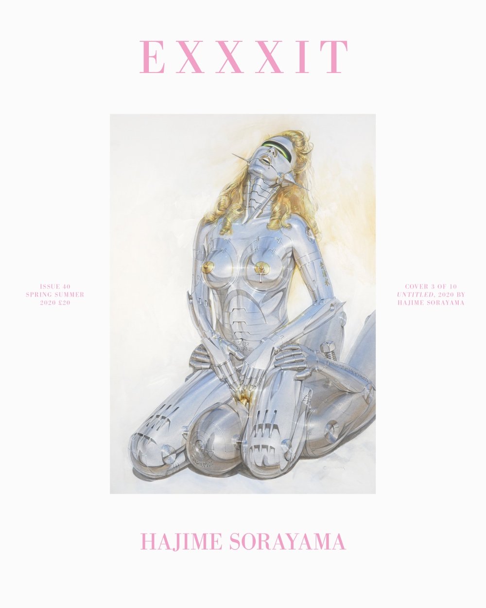 Image of EXIT ISSUE 40 SPRING SUMMER 2020 HAJIMI SORAYAMA ***SOLD OUT***