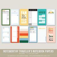 Image 1 of Noteworthy Traveler's Notebook Papers (Digital)