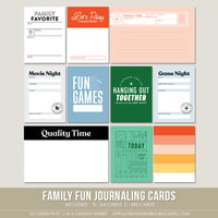Image 1 of Family Fun Journaling Cards (Digital)