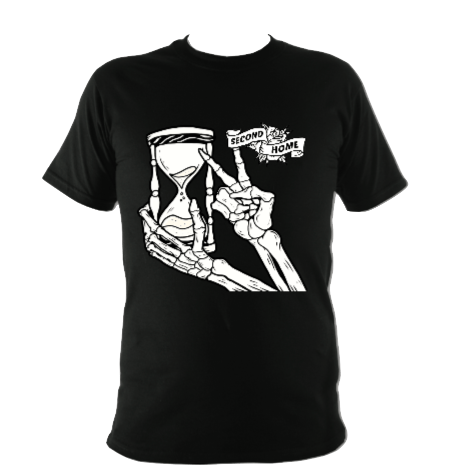 Image of Second Home Hourglass Hand t-shirt (NEW!)