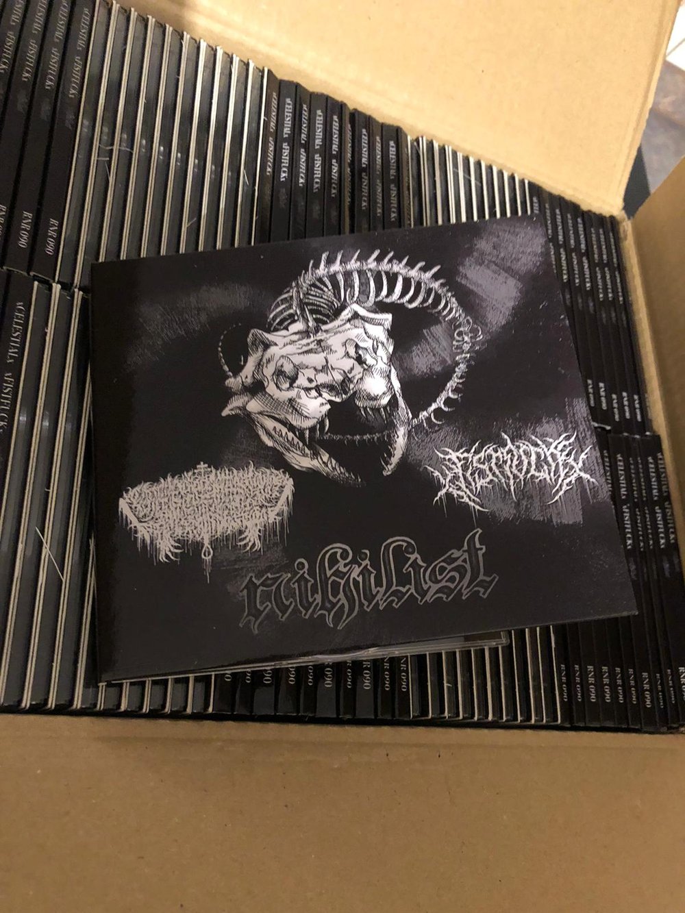 xCELESTIALx / xFISTFUCKx - Nihilist DigiPack CD