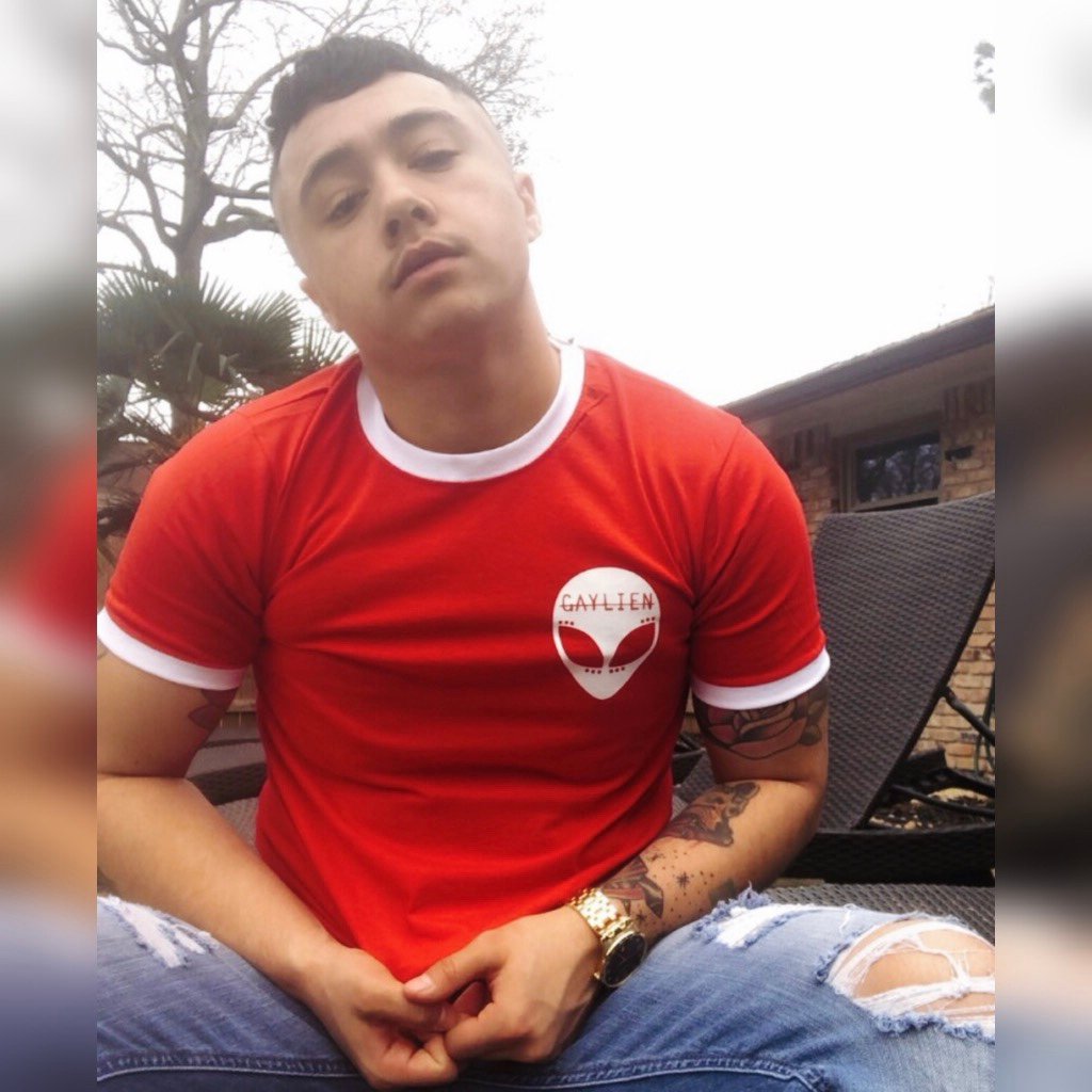 RED RINGER T-SHIRT | Gaylien Clothing