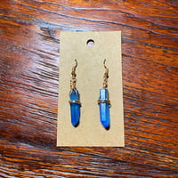 Image 2 of Jedi Rogue Kyber Earrings in Blue