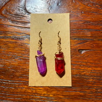 Image 2 of Darth Revan Kyber Earrings 