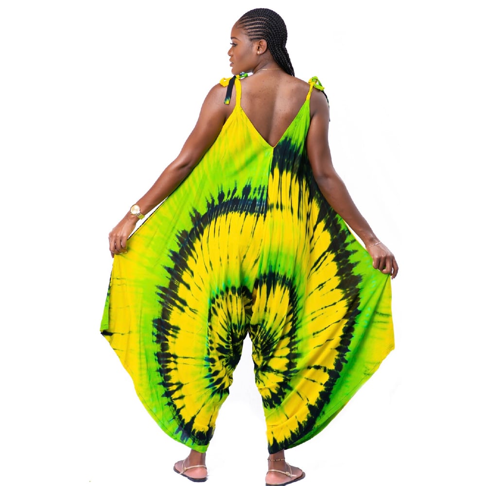 Jamaica TyeDye Romper/Jumpsuit