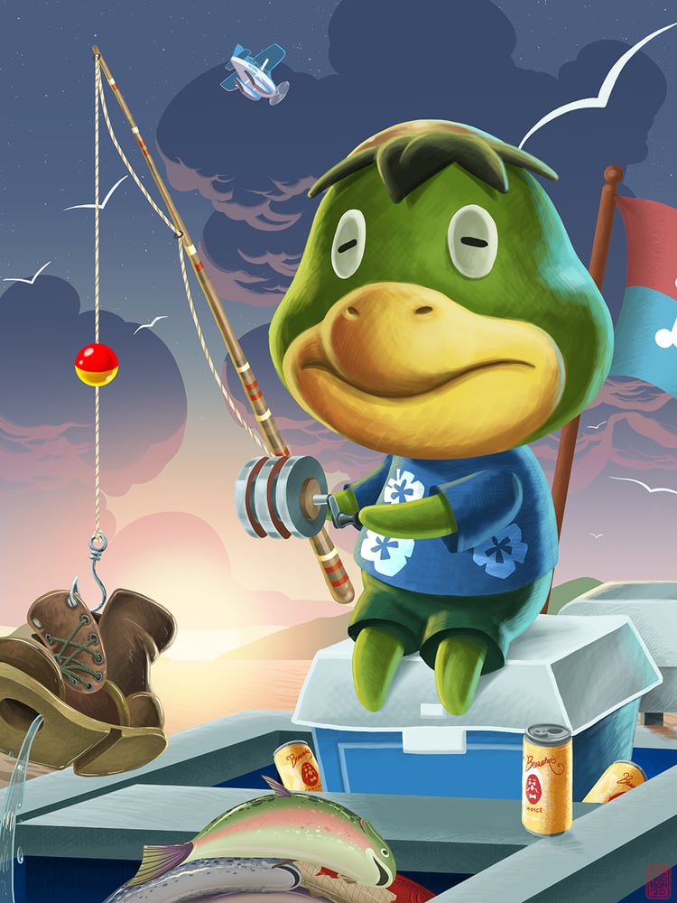Image of Kapp'n - Animal Crossing