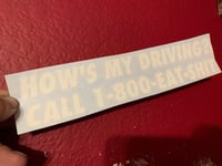 Image 1 of How’s my driving 