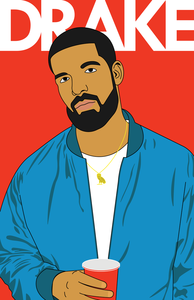 Drake Print | B Seps Design