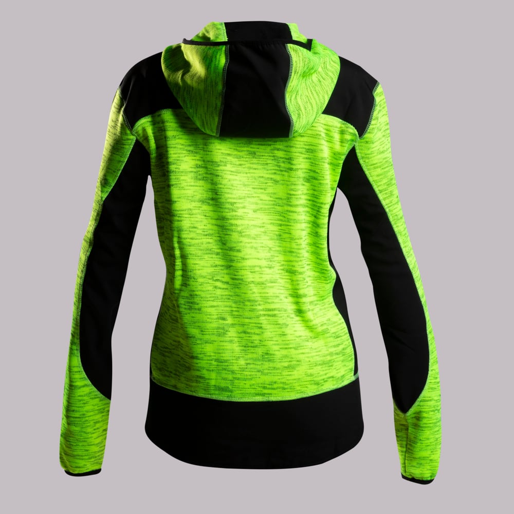 ABYSS JACKET WOMAN FLUO/BLACK