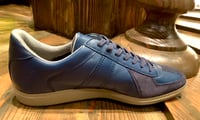 Image 2 of VEGANCRAFT original German Army Trainer sneaker shoes navy made in Slovakia 