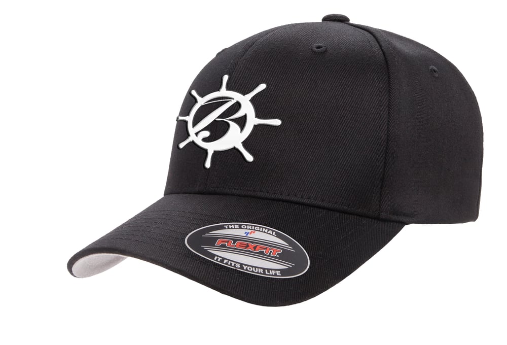 Image of Fitted BlackSails Hat - Black