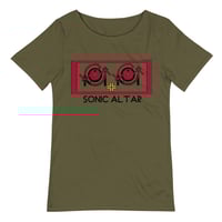 Image 3 of Men's Sonic Altar Rawneck Tee - available in black or army