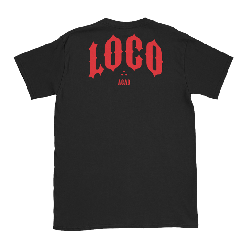 TEE BLACK RED LOCO.:.GANG 