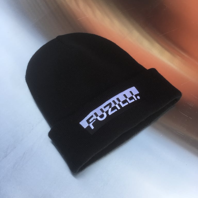 BOXLOGO BLACK BEANIE