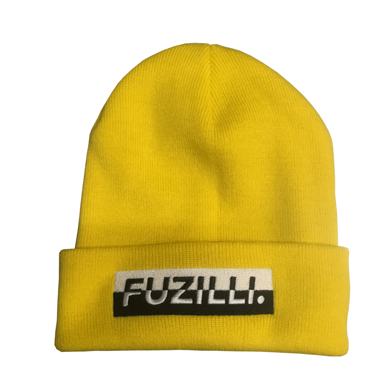 BOXLOGO YELLOW BEANIE Image 2