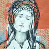 Carte postale "Portrait Femme Berbère - Maroc"