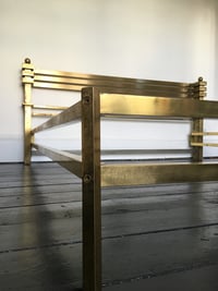 Image 5 of Mid-Century Brass and Bronze Bed Frame by Frigerio, Italy