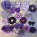 Image of Pretty in Purples Hairclips- 19 options