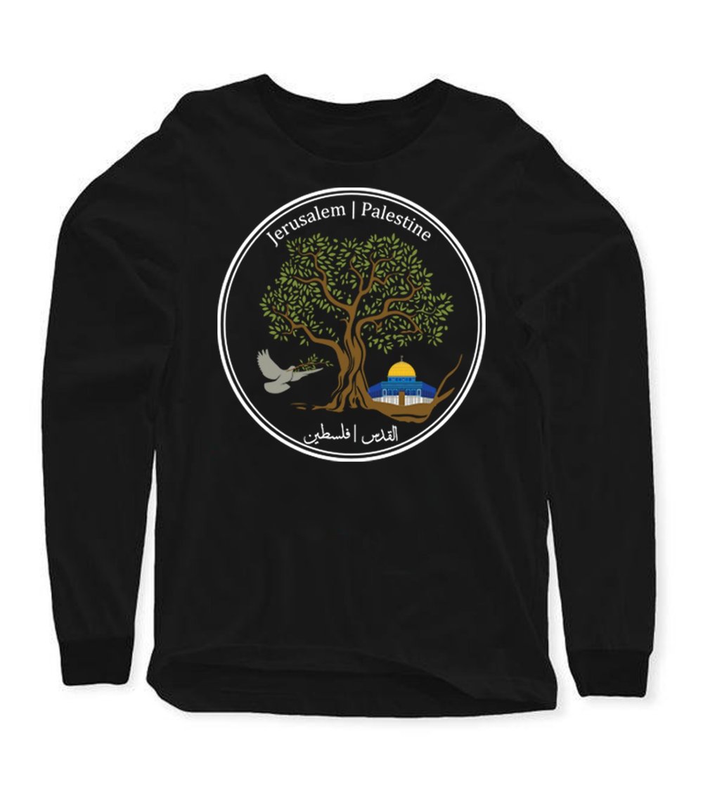 “Jerusalem Olive Tree” long sleeve 