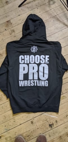 Image of HOODIES! Zip Up front and back prints - £25 - currently 2 x3XL only in stock