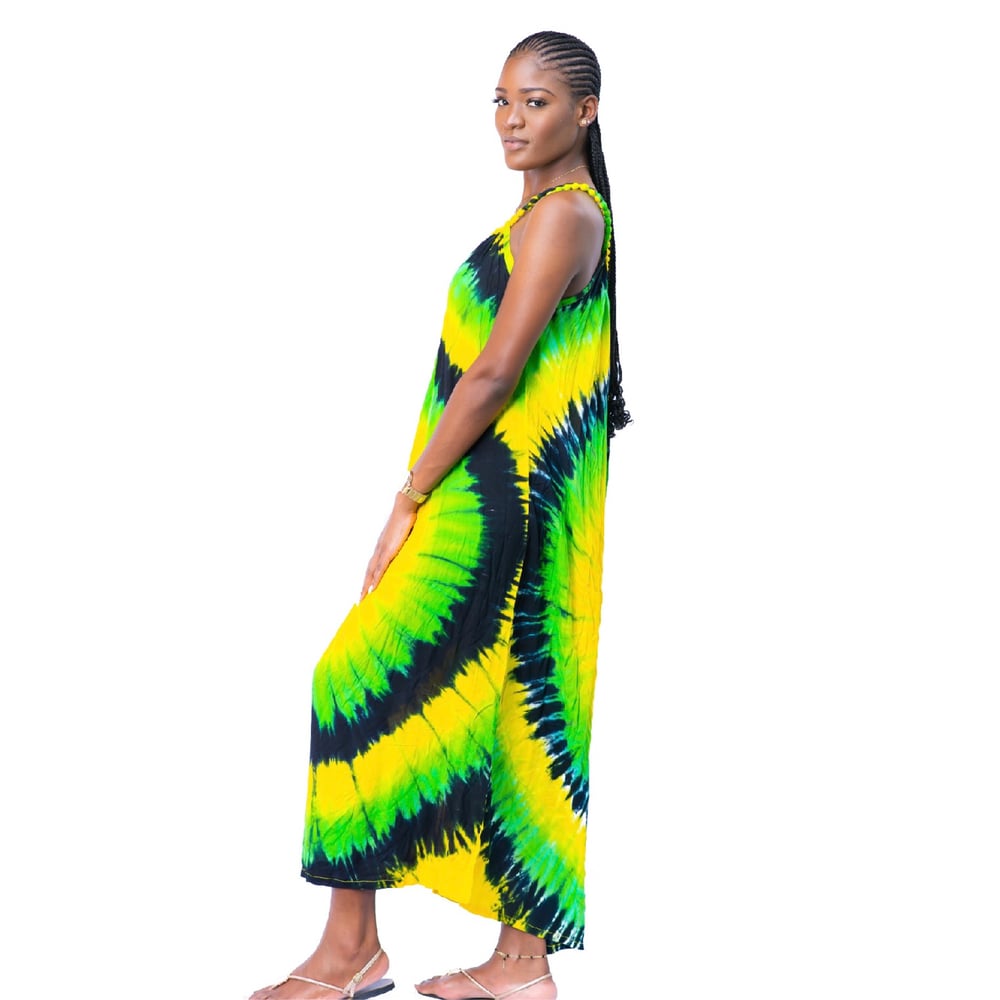 Jamaica TyeDye Ballrope Dress