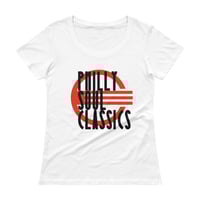 Image 1 of Philly Soul Classics Scoopneck Tee - available in black, grey, and white