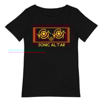 Image 2 of Men's Sonic Altar Rawneck Tee - available in black or army