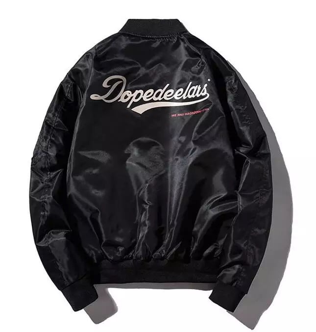 Image of Dopedealers Bomber Jacket  (BLACK)