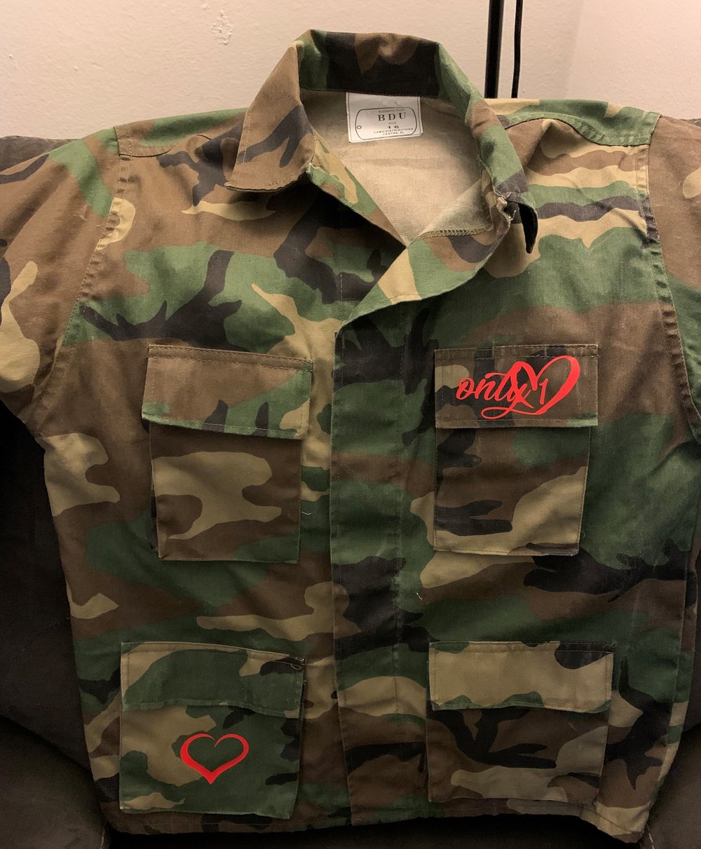 Limited Edition Camo Graffiti Jacket