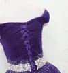 Lovely Dark Purple Tulle Long Formal Gown, Purple Evening Dress