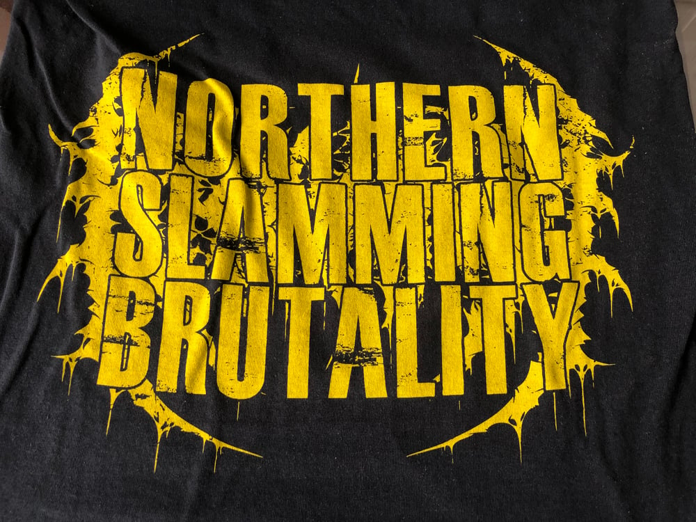 KRAANIUM - Logo / Northern Slamming Brutality T-Shirt