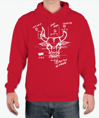 Image 1 of ISSUE. 003: The "Bullprint" Hoodie
