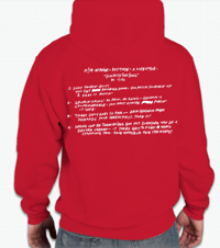 Image 2 of ISSUE. 003: The "Bullprint" Hoodie