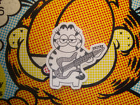 Image 1 of riffin’ kitty sticker