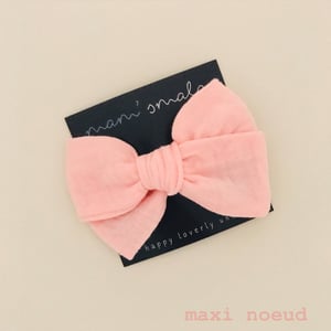 Image of Barrette double gaze rose